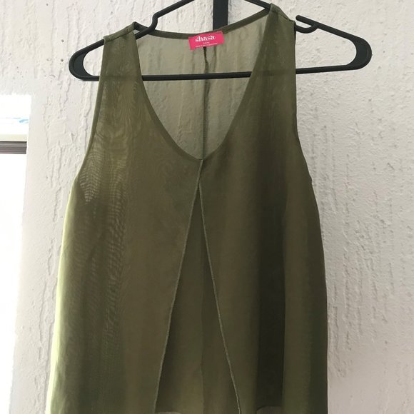 Shasa mesh tank top - Picture 1 of 4